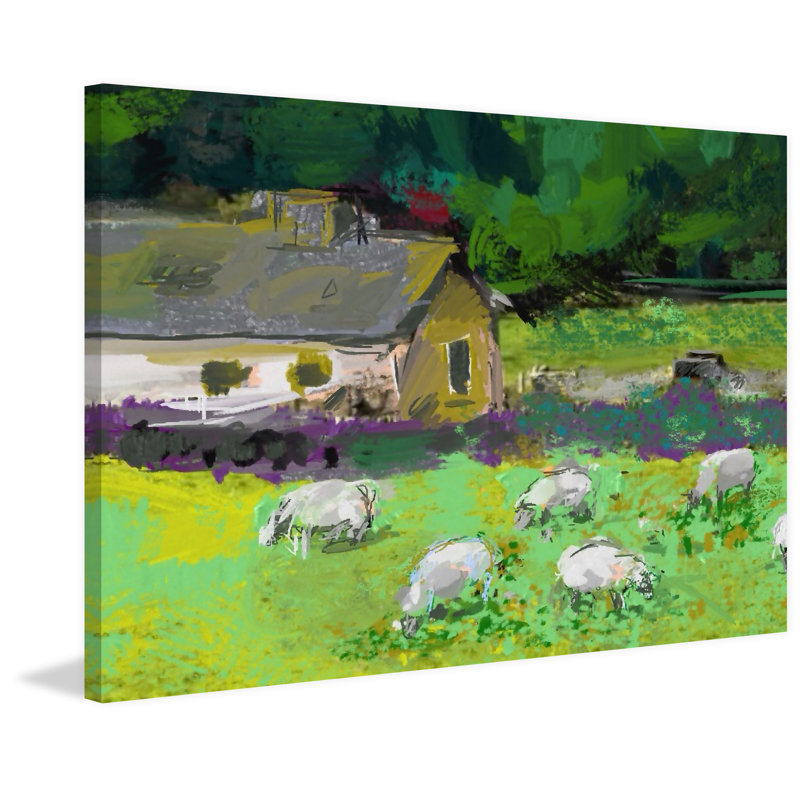 Arthur Pina - Wrapped Canvas Painting, 41cm H x 61cm W x 3.81cm D