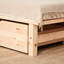 Pallet bed 90 x 200cm with bed frame-865042051-865042050