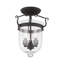 Plafonnier semi-encastré 3 lumières Husman-16518414-16518407