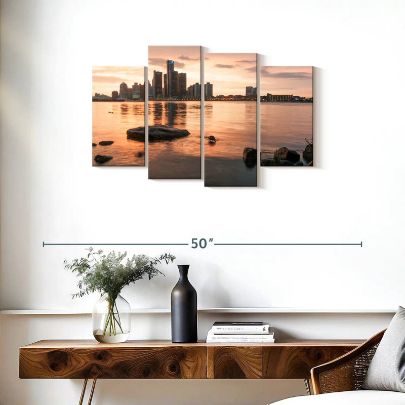 Hannes, horizon de Détroit, Horizon, H 22 po x l 36 po