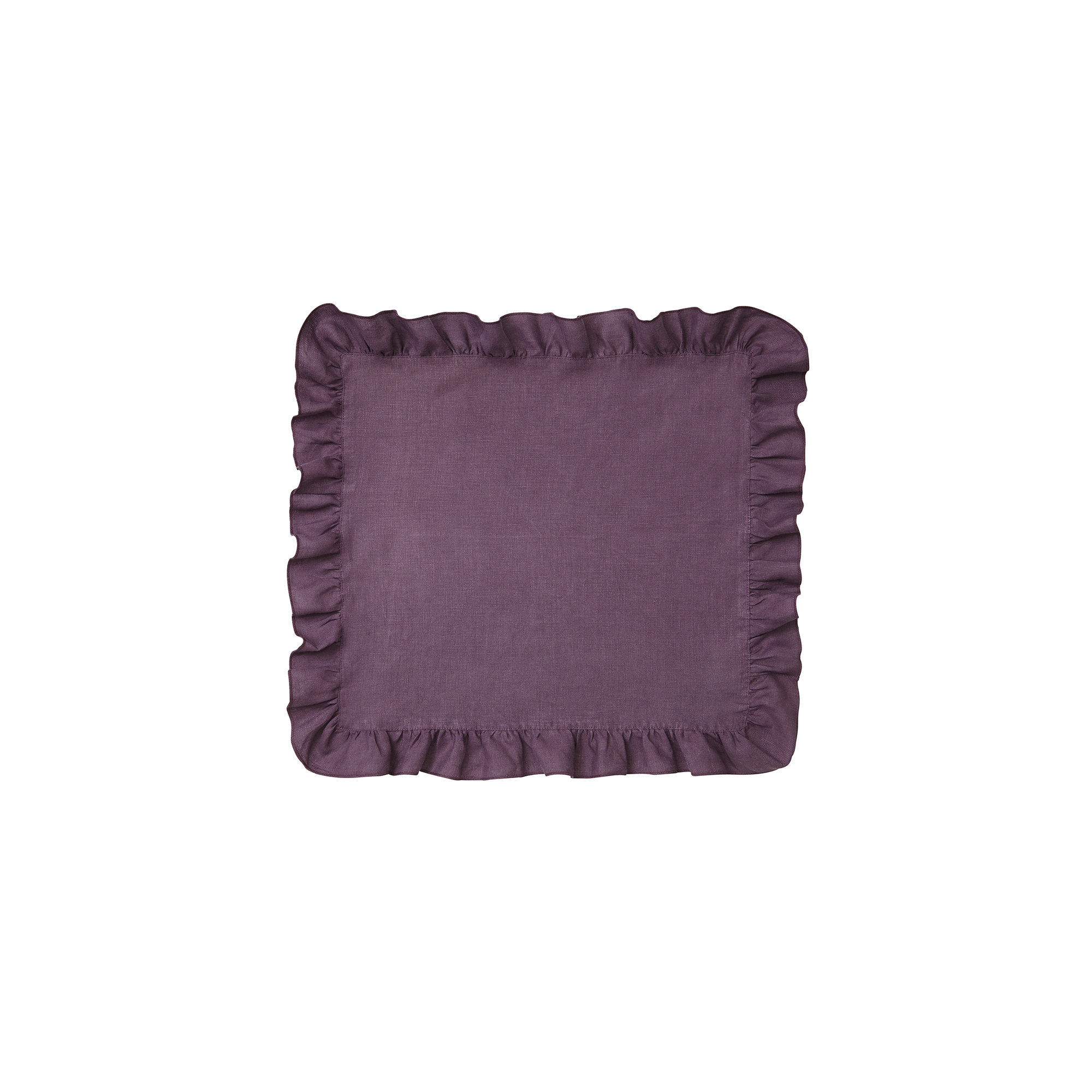 Lucca Napkins Baby Blue, Eggplant