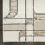 Tapis Mid-Century moderne multicolore ivoire Colondro-110543744