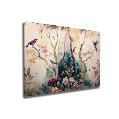 Peinture décorative sur toile