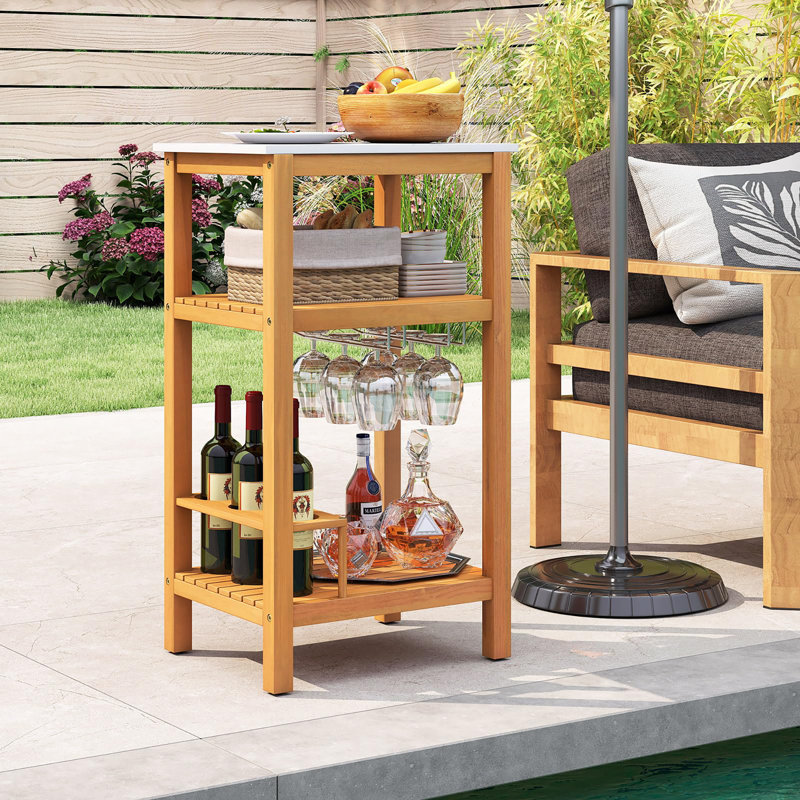 Table d'appoint d'extérieur