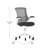 Regent Park Ergonomic Swivel Task Chair with Roller Wheels & Flip Up Arms-74891231-74891230