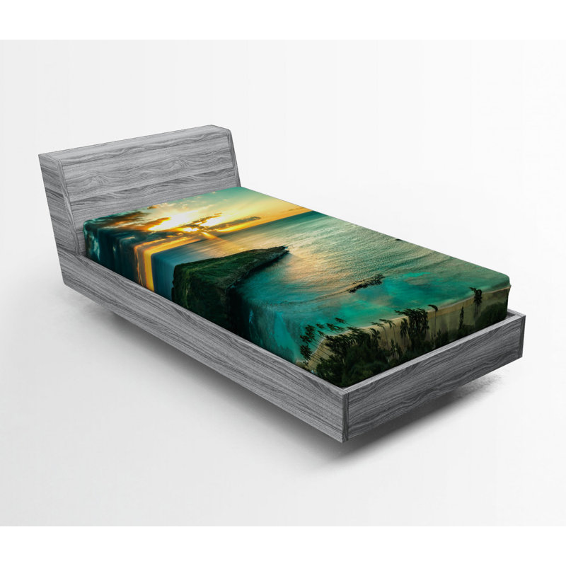 Microfiber Fitted Sheet, Twin Fitted Sheet