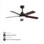 Épaisseur de la lame Whisperbloom de 42 po Ventilateur de plafond intérieur avec ampoules DEL et télécommande-1998305776