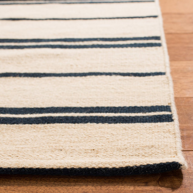 Ralph Lauren Sagaponeck Stripe Patch Wool Striped Rug, Rectangle 2' x 3'