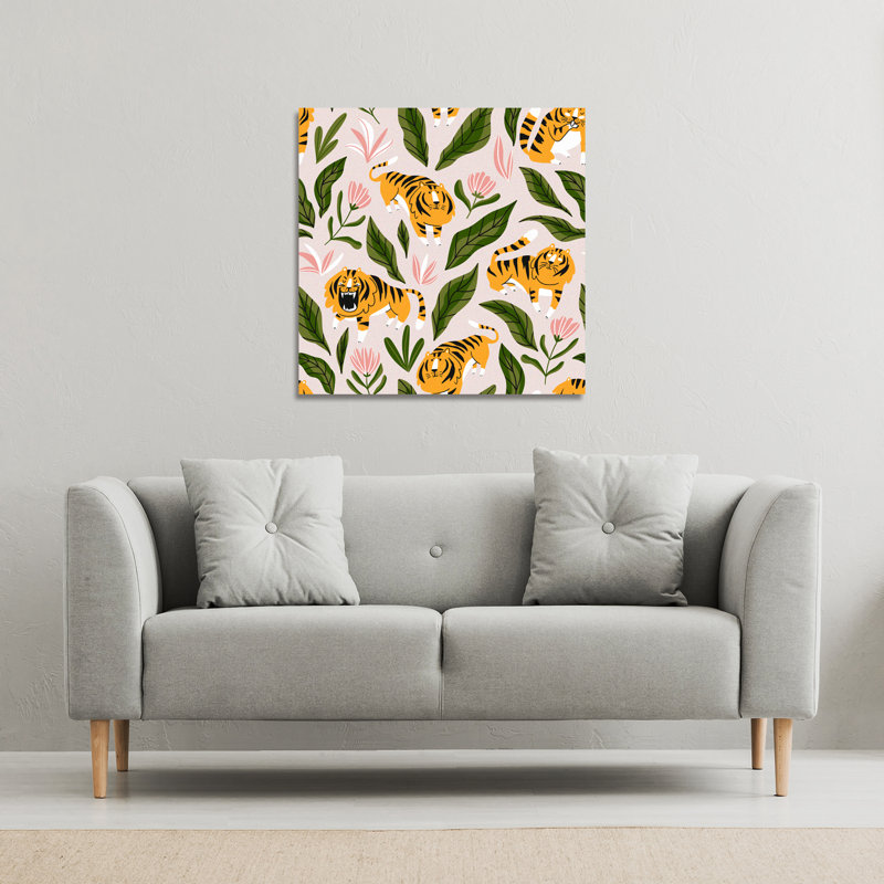 No Title by Andrew Lee - Wrapped Canvas Print