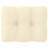 vidaXL Pallet Cushion Set of 2 Cream 100% Polyester 19.7 x 19.7 in-1129095693-1129095681-1206389744