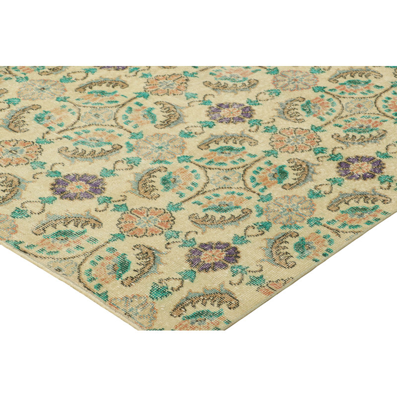 One-of-a-Kind 5’3”x8’11” Hand Knotted Area Rug