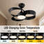 Ventilateur de plafond intérieur 22 po avec télécommande DEL à intensité variable Soraya-2013612637-2013612638