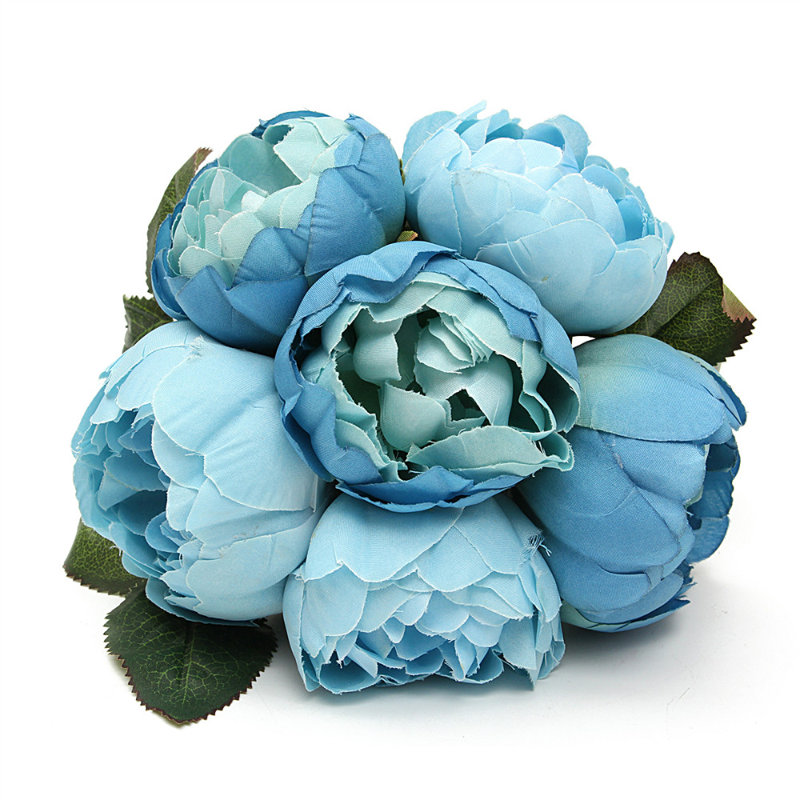 Silk Hydrangea Arrangement, Blue