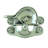 Schulte Brass Curtain Hardware Accessory