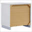 Table de chevet 2 tiroirs Dulcey White