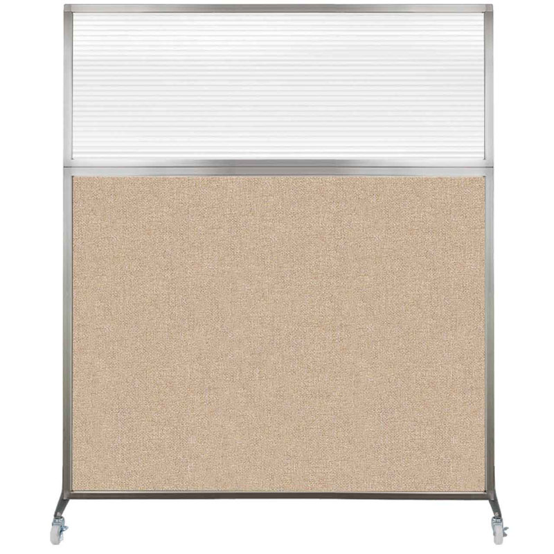 Cloison de bureau Hush, Longueur 72 po, Vert lime