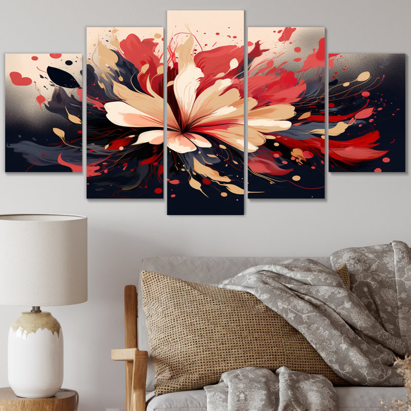 Traditional Plants & Flowers Wall Decor on Metal