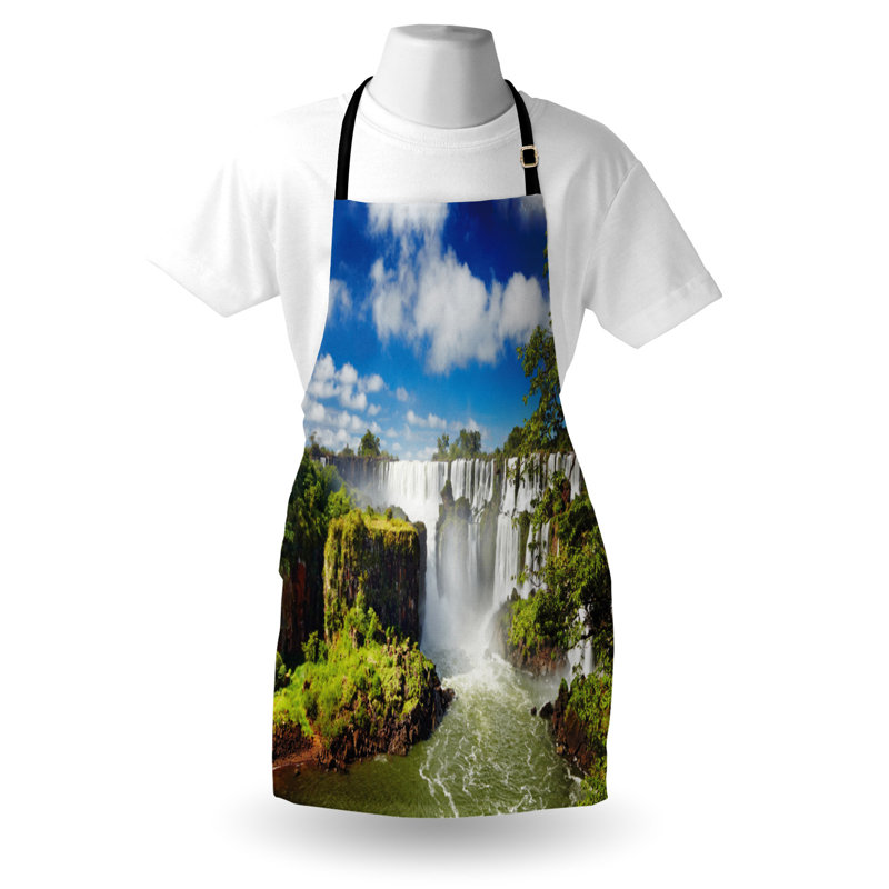 No Pattern Bib Apron