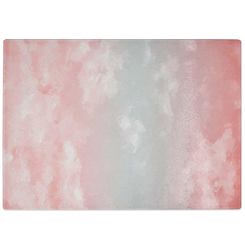 Tempered Glass Through the Clouds in Abstract Chopping Board, 28.5 cm W x 20 cm L