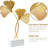 Metal Ginkgo Leaf Decorations