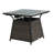 Rohoman Outsunny Table with Fire Pit