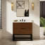 Chibuzor 36'' Free-standing Single Bathroom Vanity with Authentic Marble Vanity Top