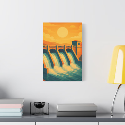 Apel Single Picture Frame Print on Canvas