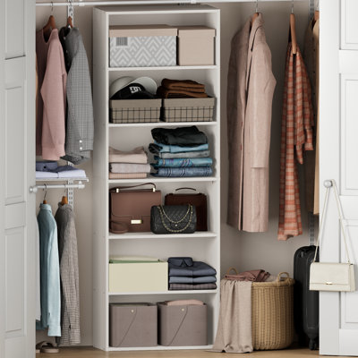 Organisateur de rangement pour garde-robe Traven