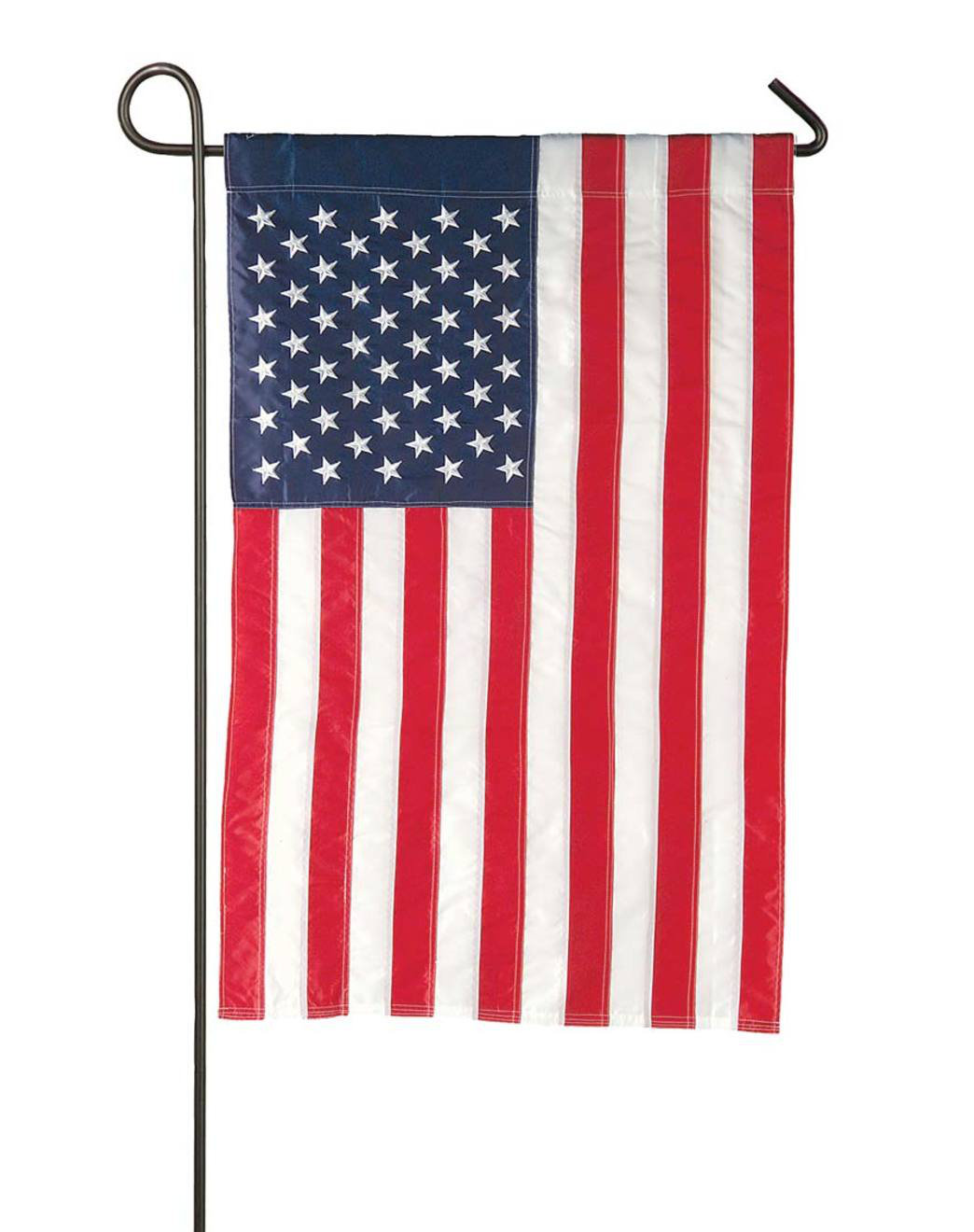 Plow & Hearth American Applique 2-Sided Nylon 1 x 1'5 ft. Garden Flag ...