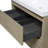 30" Floating Bathroom Vanity Modern Wall-Mounted Single Vanity with Integrated Resin Top, 2 Soft Close Drawers, Full Assembly-115664282-115664283