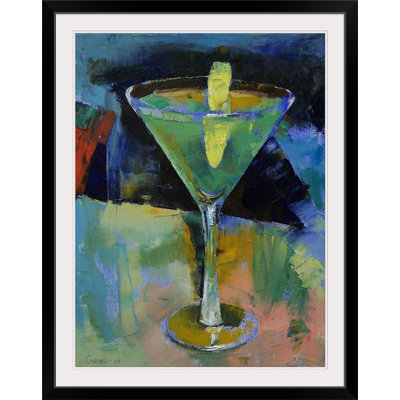 «Wireman Sour Apple Martini» par Michael Creese, reproduction d'art