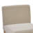 Upholstered Low Back Rubber Wood Bobbin Legs Dining Chair-117494946-117494945-117494943