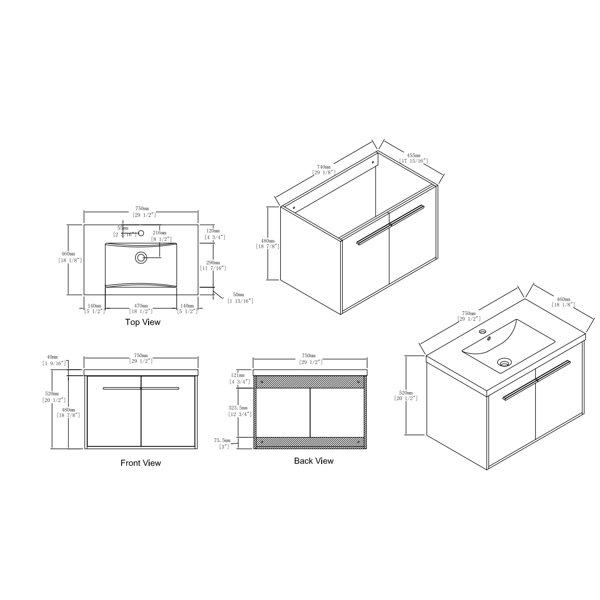 Dimensions du produit