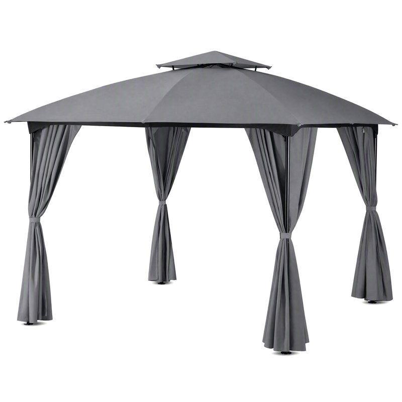 10 Ft. W x 10 Ft. D Steel Pop-up Gazebo