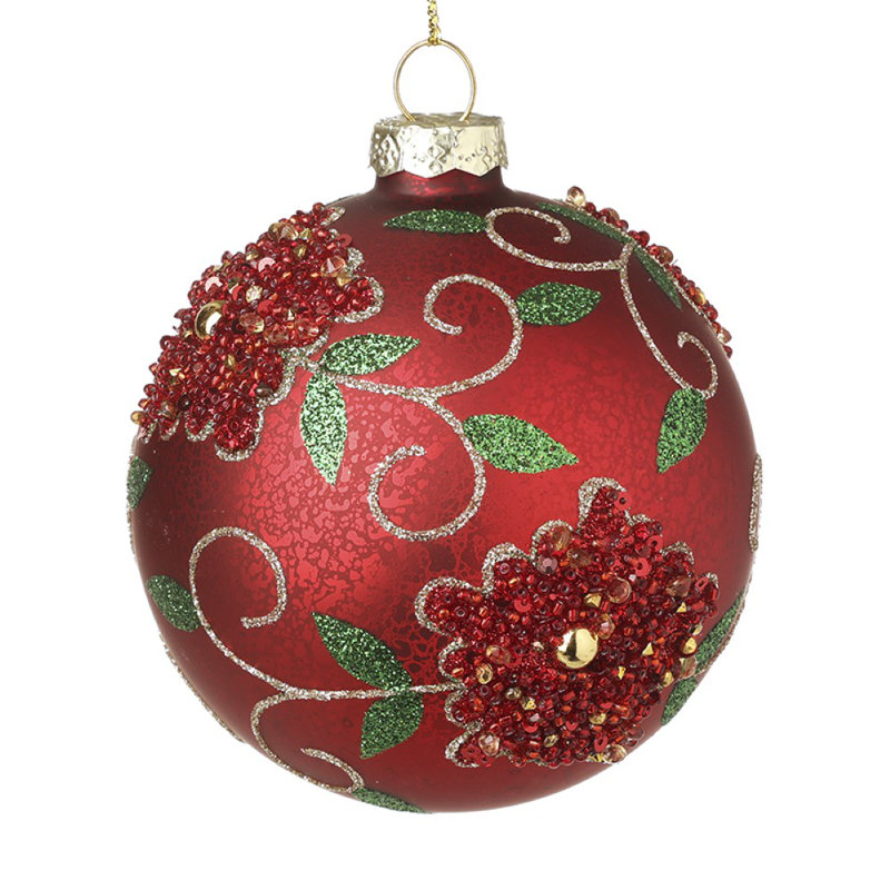 10cm Glass Bauble