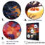 Baobab africain, teintes cosmiques II - baobab, impression d'art mural-97170432-97170428