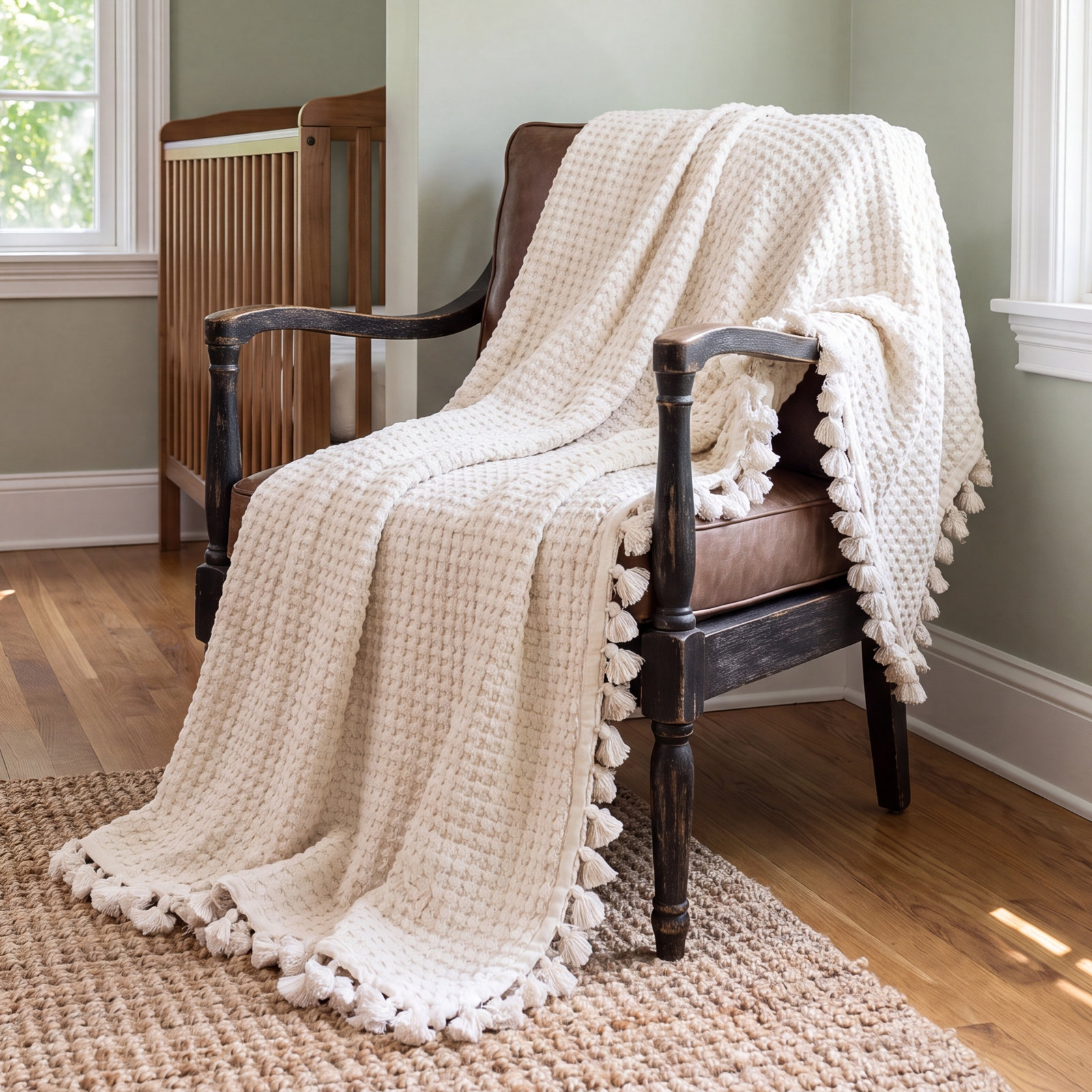 Kaleidoscope Cotton Muslin Baby Blanket