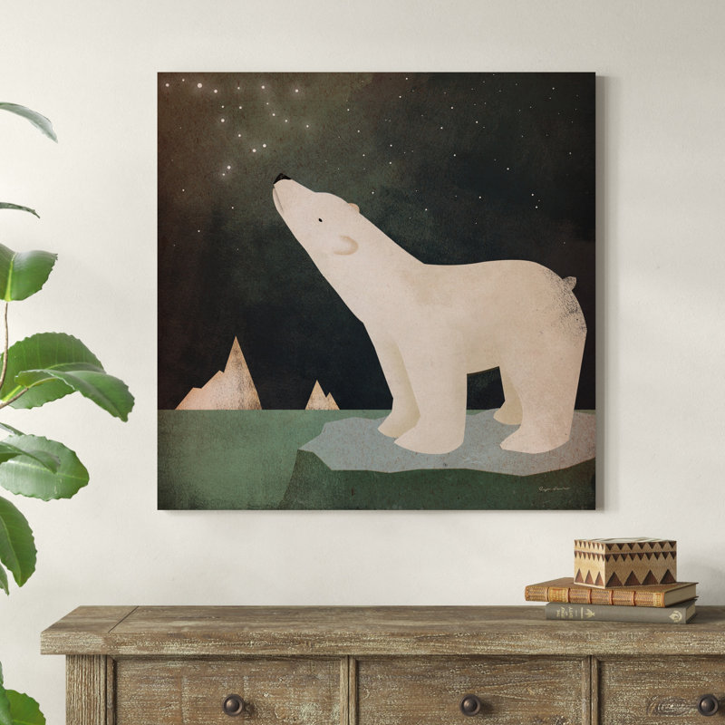Constellations ours polaire, H 36 po x l 36 po