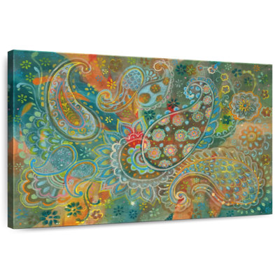 Kerner Colorful Floral Paisley