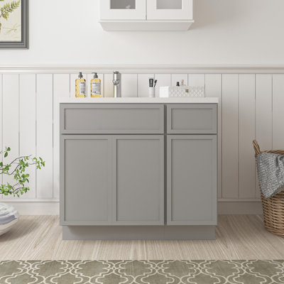 Base de meuble-lavabo simple 36 po seulement