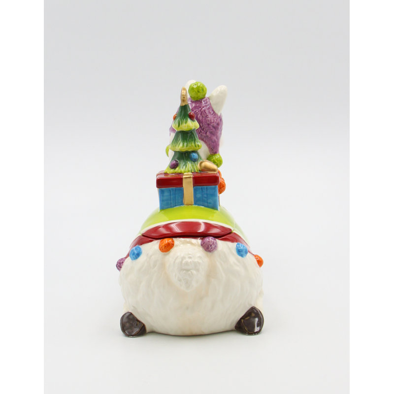 Pot à bonbons en céramique