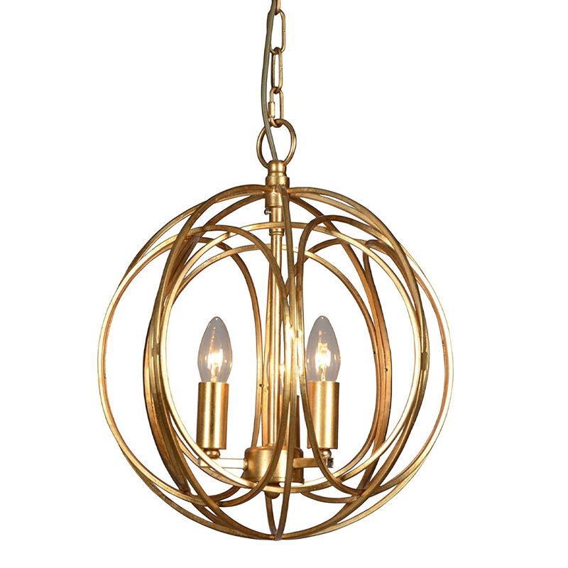 Lustree 3 lumières de style bougie Thelen