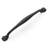 Refined Rustic Collection Appliance Pull - 12" Center to Center Cabinet Pull Black Iron - Craftsman Hardware for Drawers & Cabinets-116299677-116299678