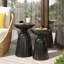 Ensemble de 2 tables d'appoint en fer Serenita-1096167854