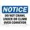 Do Not Crawl Under or Climb Over Conveyor Sign