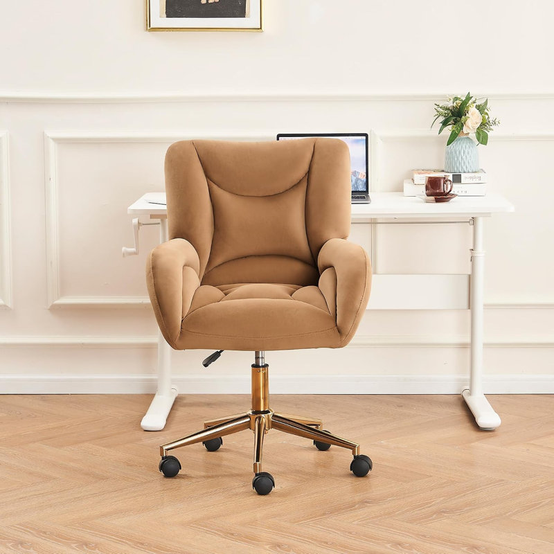 Inbox Zero Office Chair, Brown, Brown
