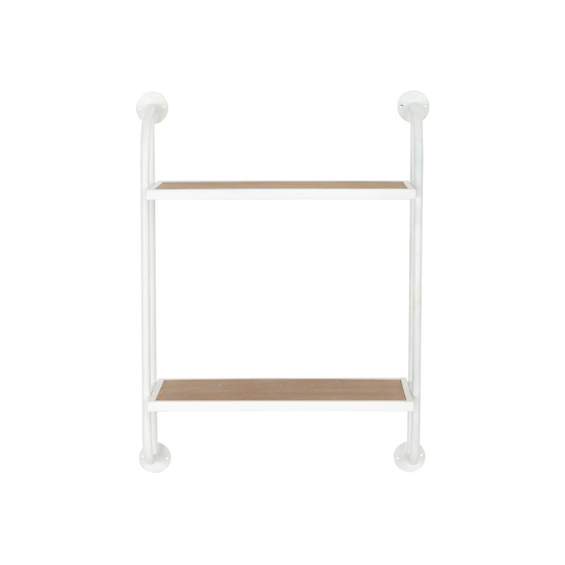 Étagère murale Emery, Blanc, H 25 po x l 18 po x P 8 po