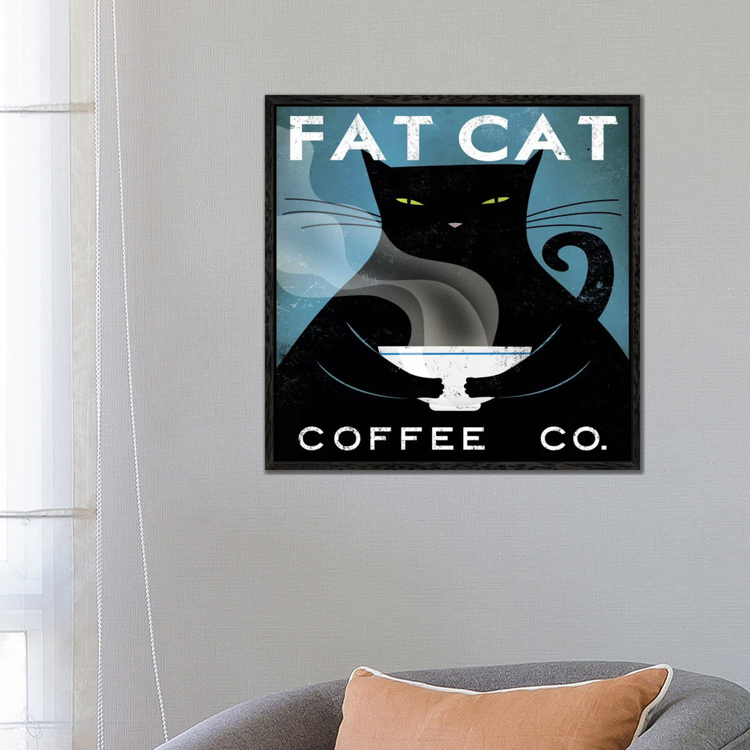 Leinwandbild Fat Cat Coffee Co. von Ryan Fowler