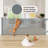Extra Wide Retractable Pet Dog Gate-581542804