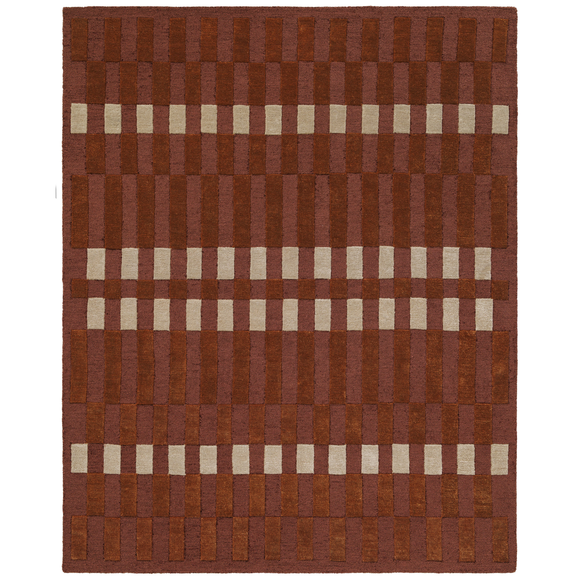 Kyla Hand Tufted Rug, Rectangle 7'9" x 9'9"
